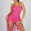 Fringe Fantasy  Tube Romper