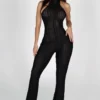 Jayla Mock Neck Lace Jumpsuit 6 Jayla Mock Neck Lace Jumpsuit