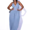 Tulsa Denim Balloon Jumpsuit
