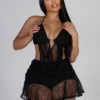 Antigua Sheer Cami Top & Skirt SET 12 Antigua Sheer Cami Top & Skirt SET
