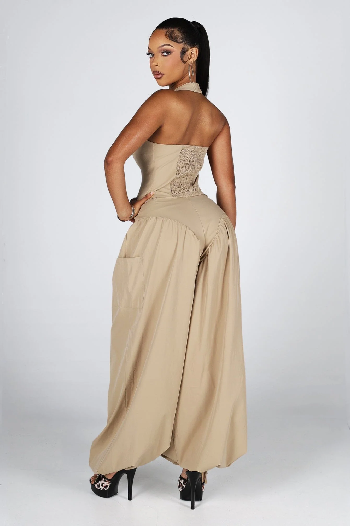 Marrakech Halter Crop Top & Pants SET