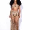 Gail Crochet Tube Top & Skirt SET