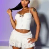 Versailles Lace Cami & Ruffle Skirt SET 11 Versailles Lace Cami & Ruffle Skirt SET