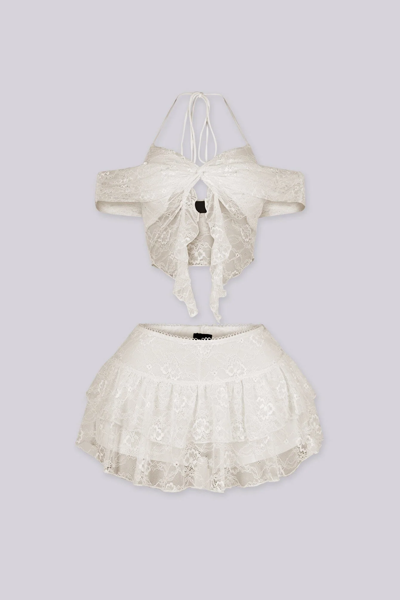 Dream Girl Lace Top & Skirt SET