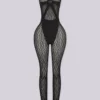 Black Widow Halter Neck Lace Jumpsuit 9 Black Widow Halter Neck Lace Jumpsuit
