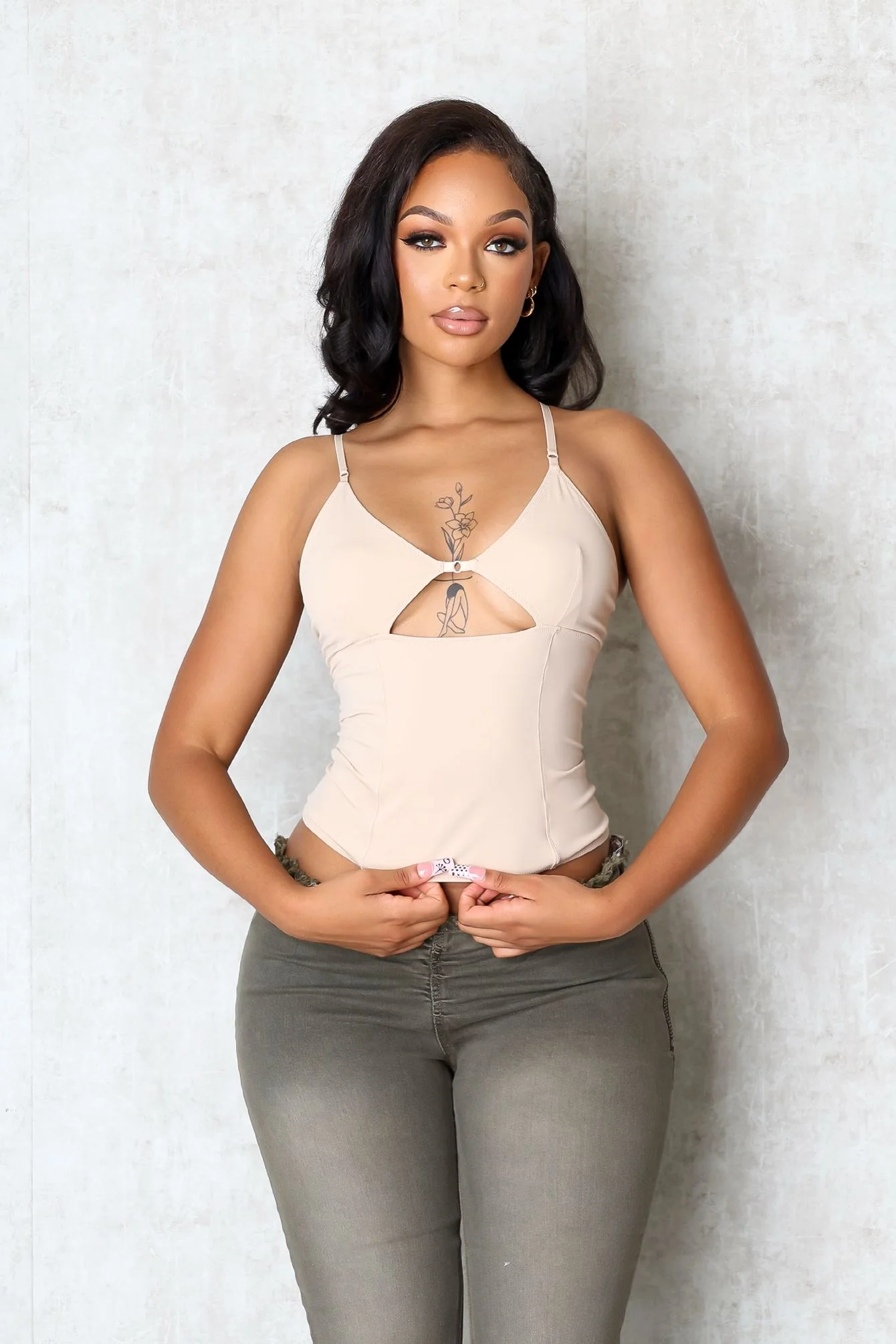 Mono Cut Out Cami Top 2 Mono Cut Out Cami Top