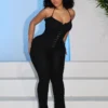Sorella Corset Halter Jumpsuit