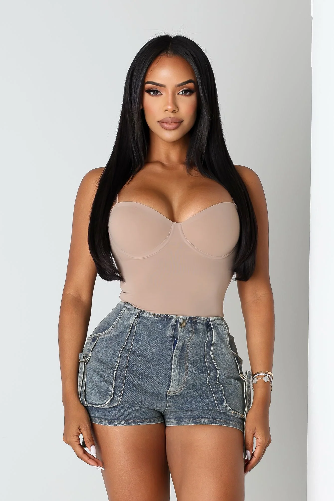 Nudeform Underbust Cami Top