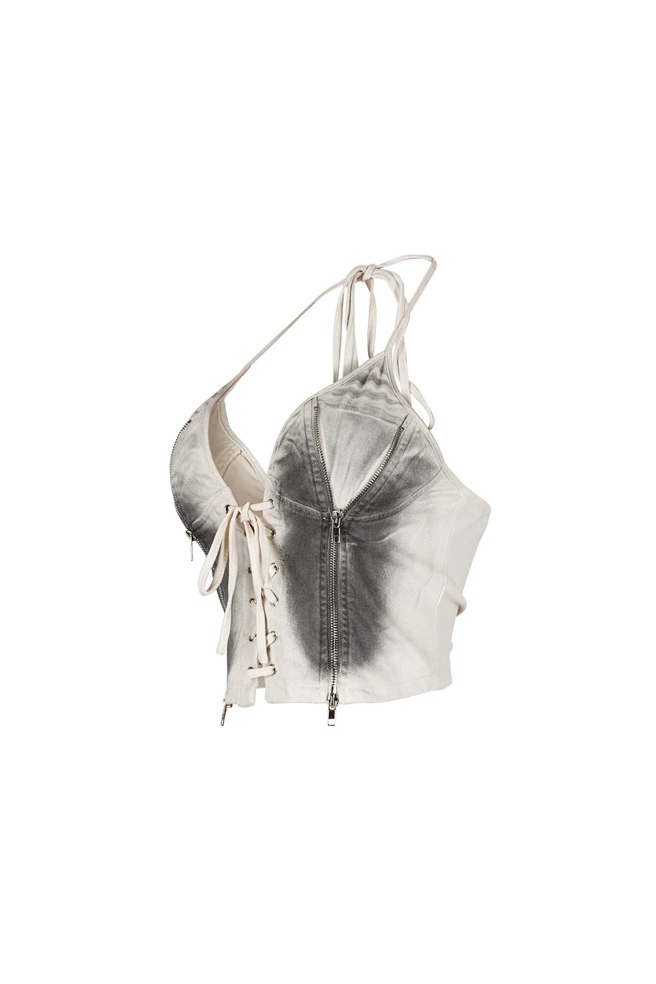 Vibecity Airbrushed Halter Corset Top 3 Vibecity Airbrushed Halter Corset Top