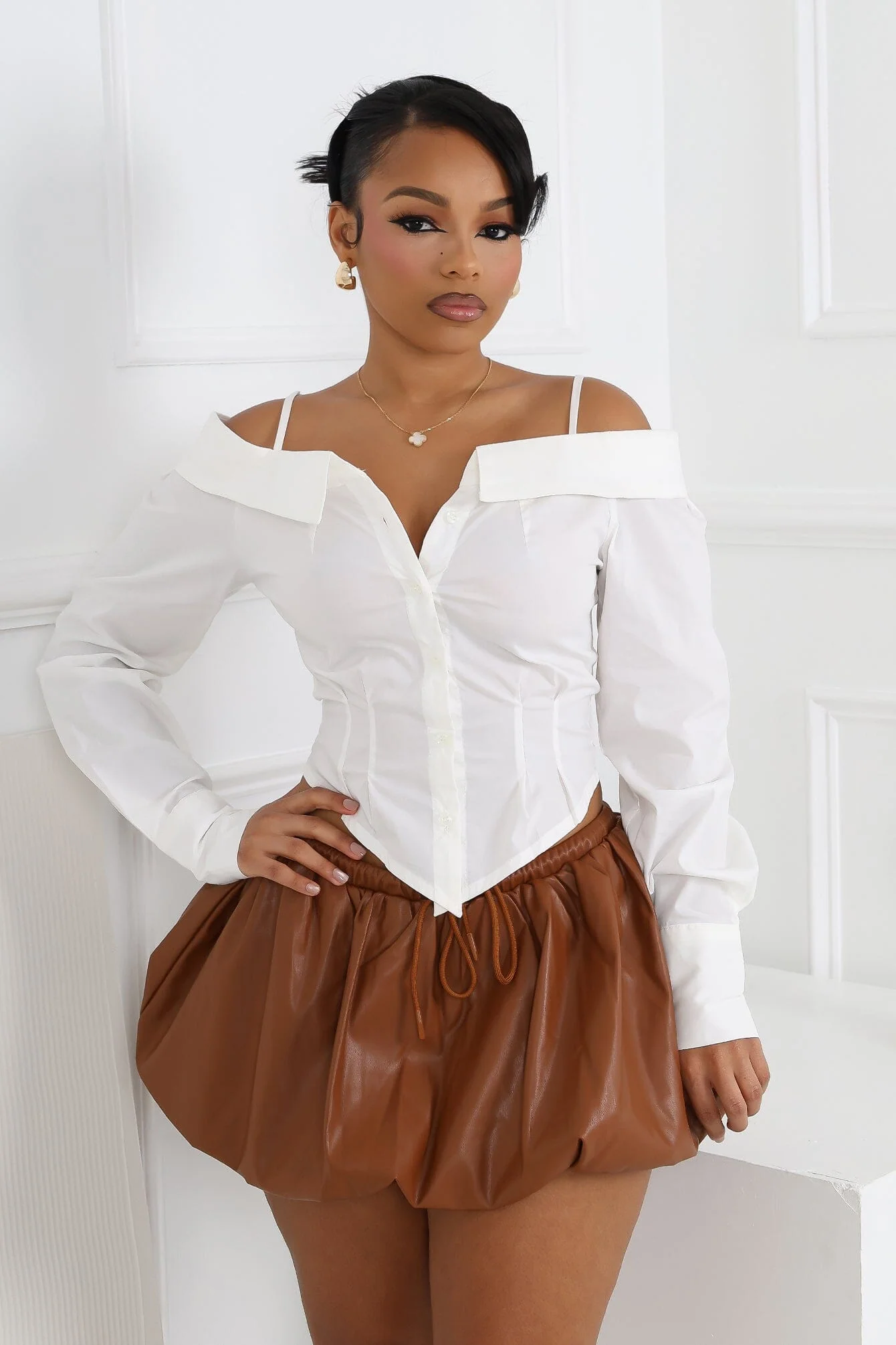 Sonia Off Shoulder Blouse Top