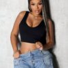 Coreform Ribbed V Neck Tank Top 28 Coreform Ribbed V Neck Tank Top