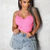 Baseform Double Strappy Crop Top