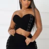 Vice Mesh Lace Up Crop Top 8 Vice Mesh Lace Up Crop Top