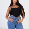 Bare Intention Bustier Top
