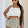 Jamari Layered Ruffle Tank Top
