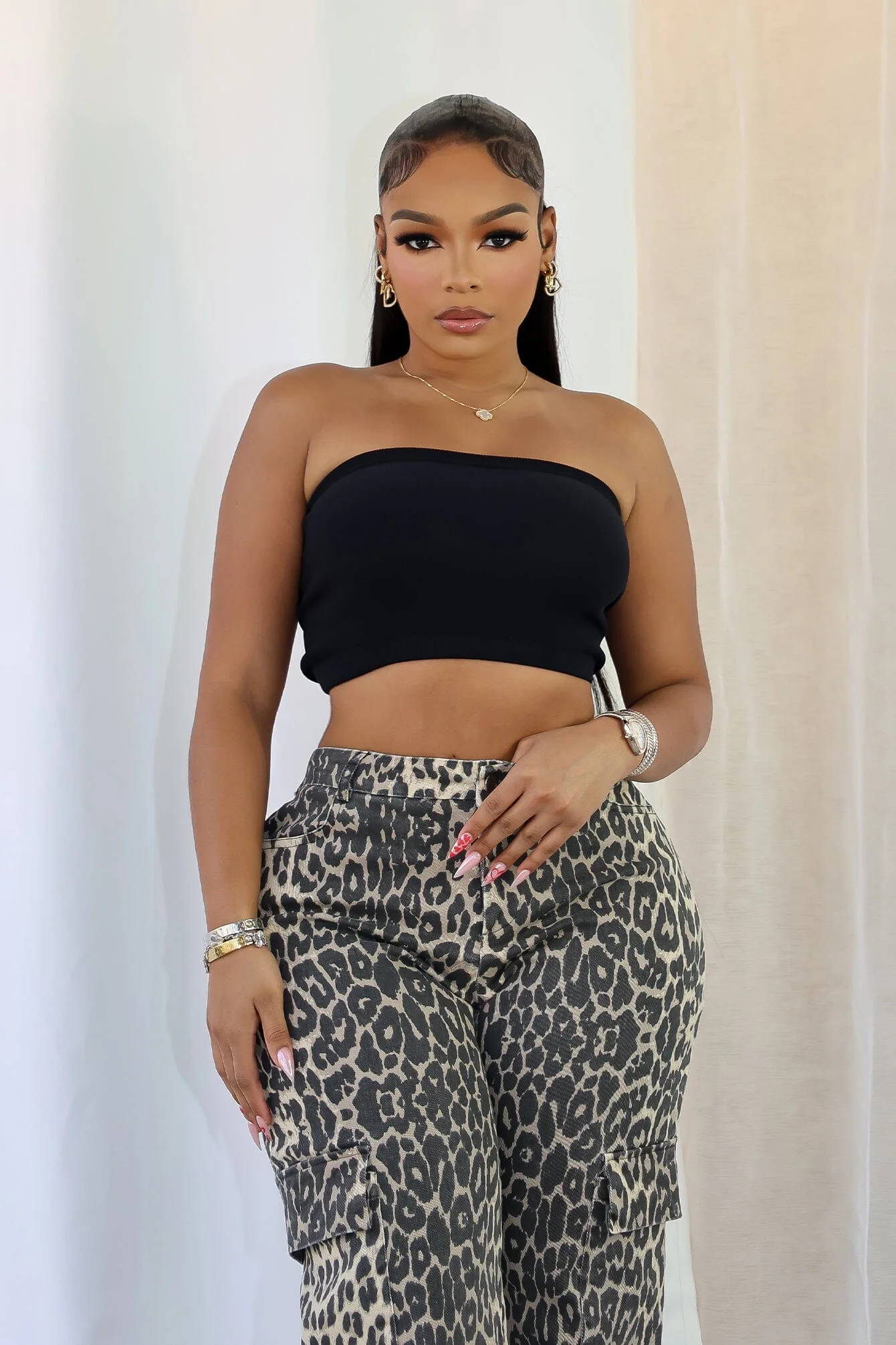 Titan Basic Ribbed Tube Top 2 Titan Basic Ribbed Tube Top