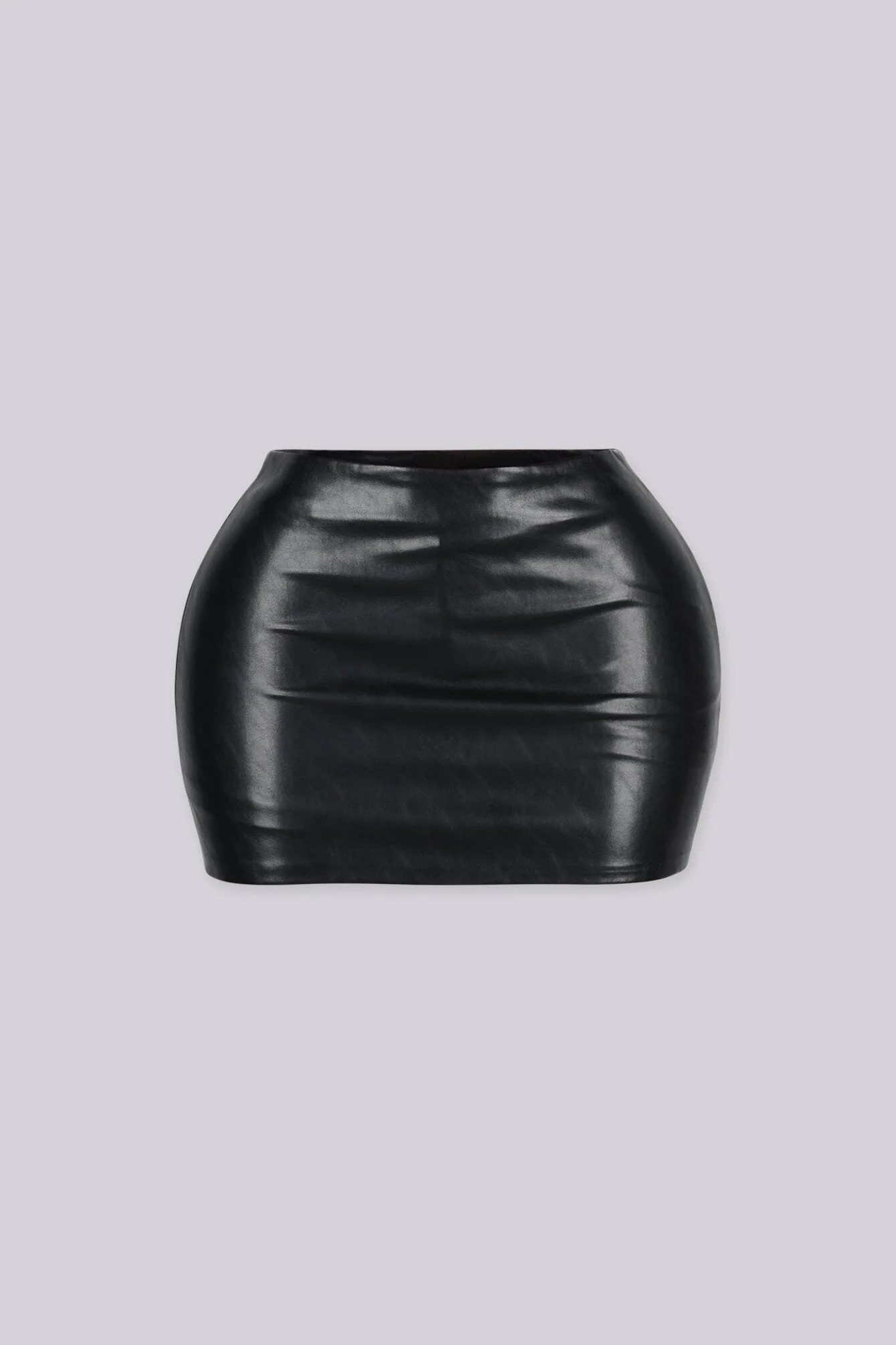 Vantage Faux Leather Mini Skirt 3 Vantage Faux Leather Mini Skirt
