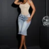 Madrid Drift Denim Bermuda Shorts