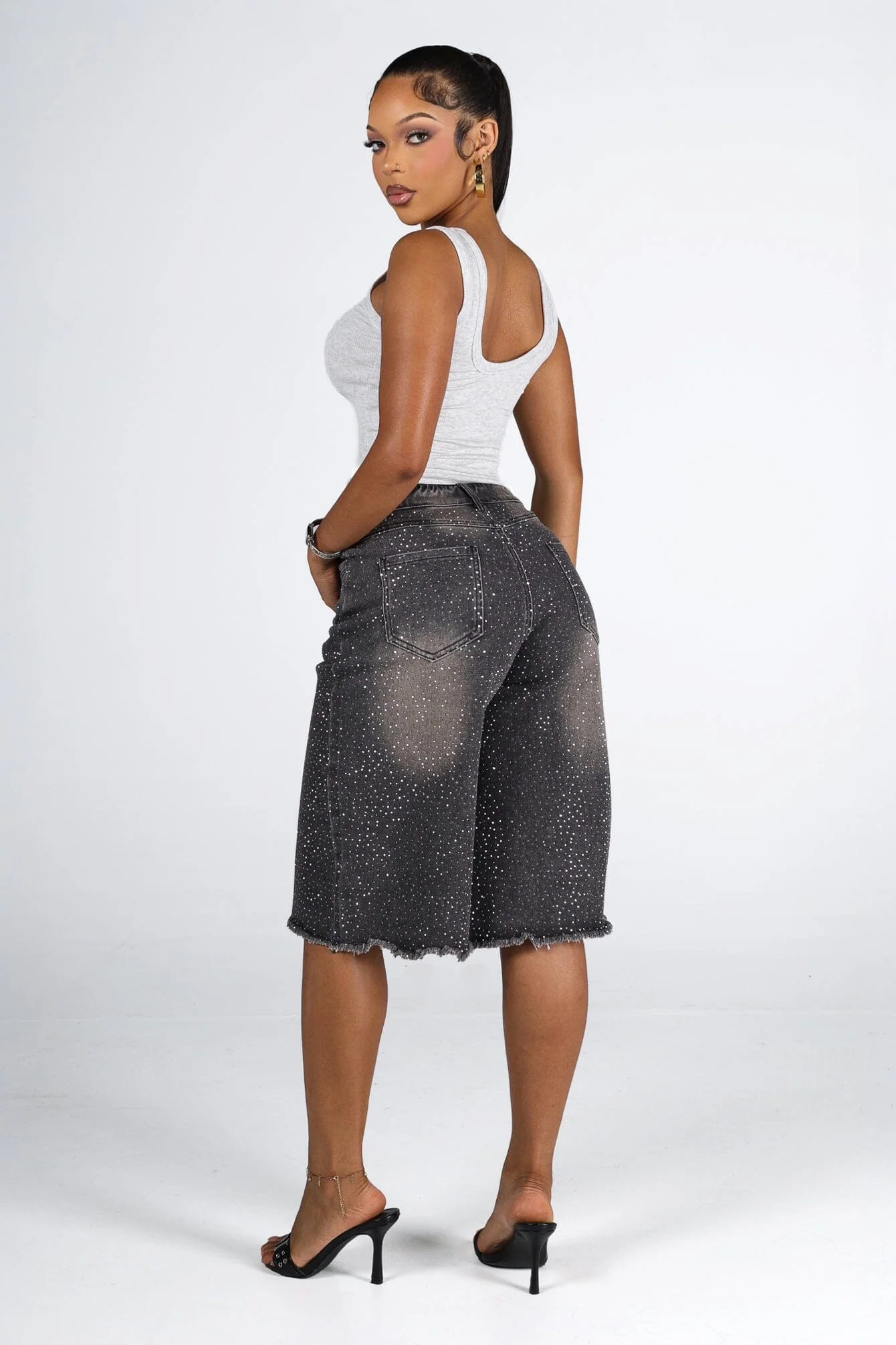 Diamond District Bermuda Shorts