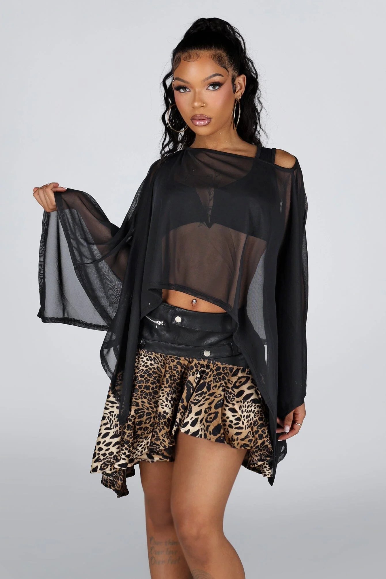 Reverie Mesh Poncho