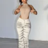 Avine Airbrushed Denim Pants