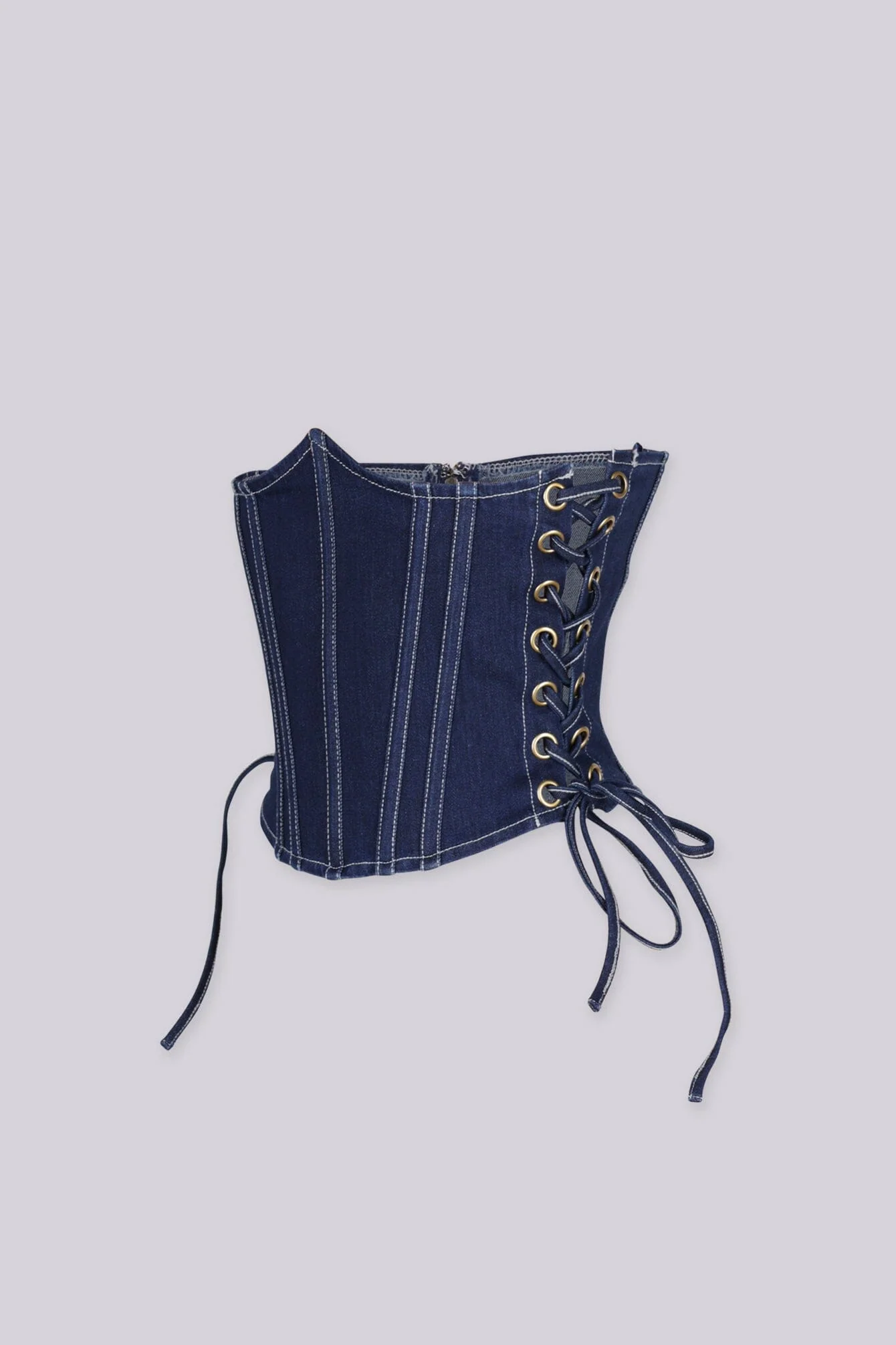 Bastille Denim Corset Belt