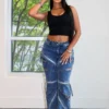 Zipper Discipline Baggy Jeans