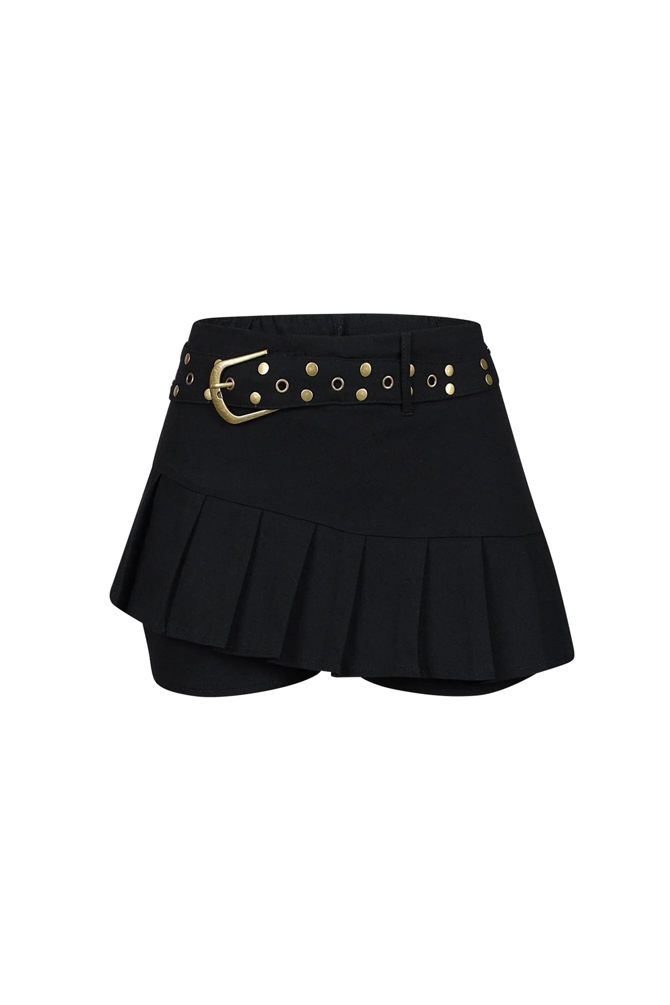 Xandy Belted Micro Mini Skirt