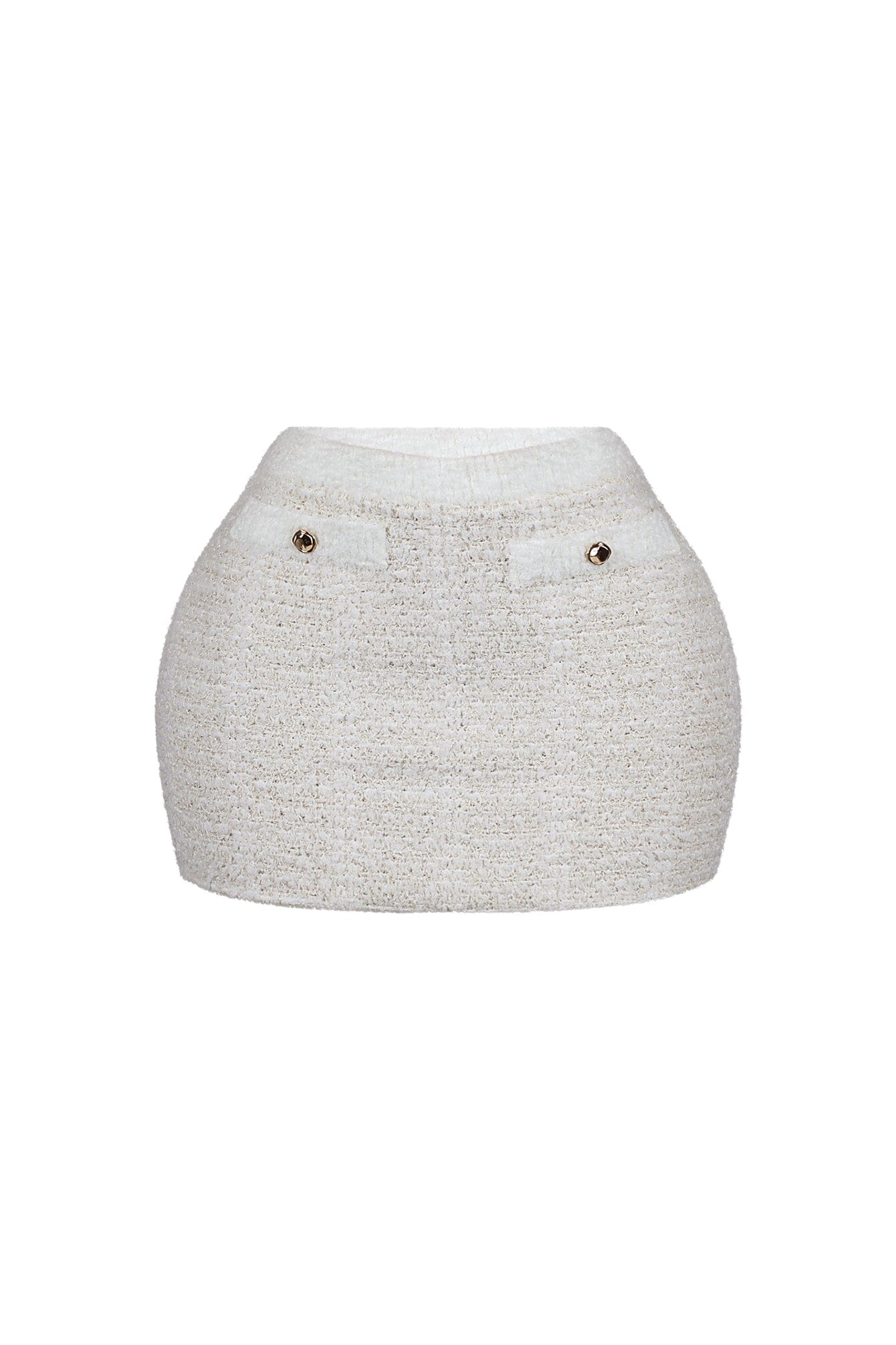 Sasha Lurex Sweater Mini Skirt