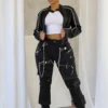 Jalen Metal Trim Skinny Jeans
