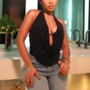 Zionna Sparkling Halter Top