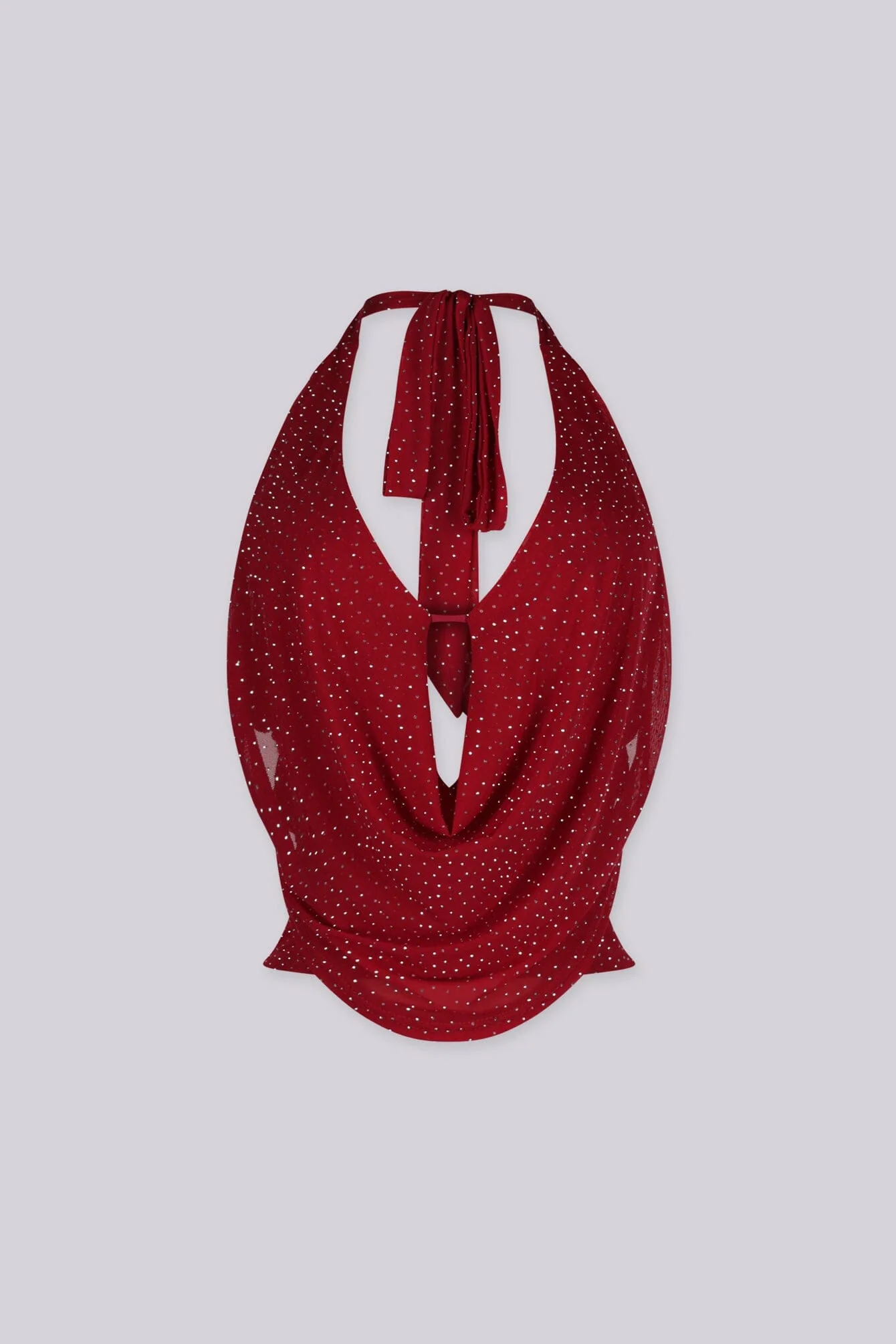 Zionna Sparkling Halter Top