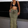 Unholy Side Lace Up Denim Jeans 11 Unholy Side Lace Up Denim Jeans