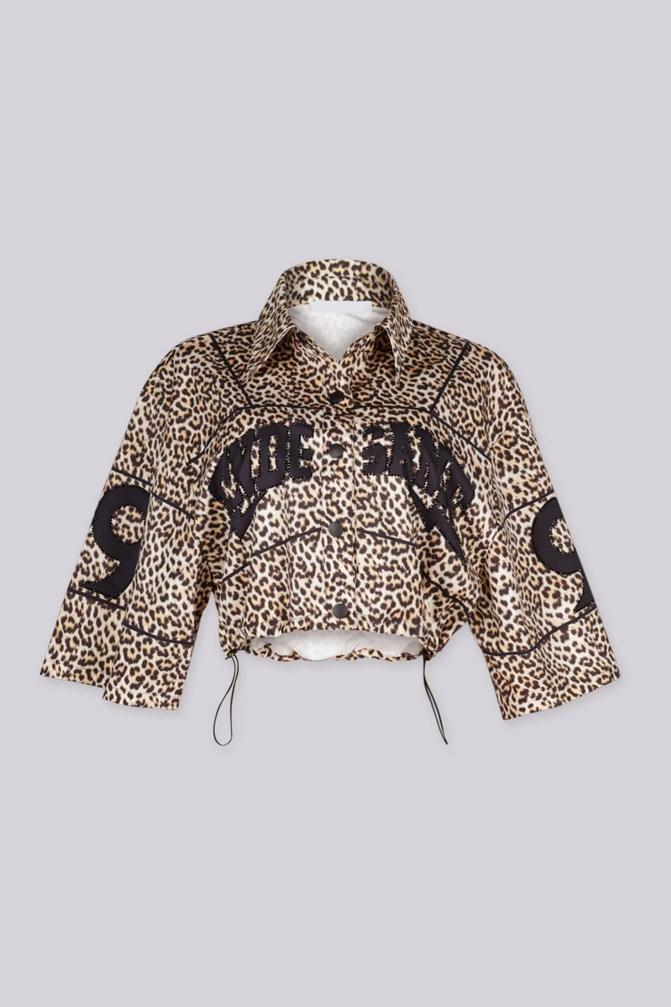 End Game Leopard Crop Jacket
