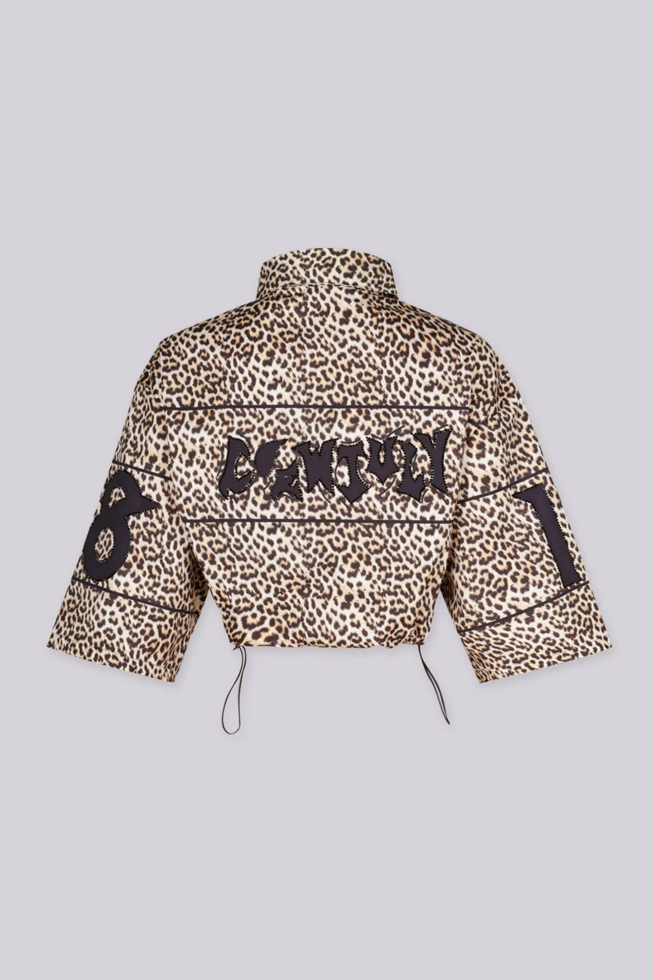 End Game Leopard Crop Jacket