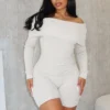 Miller Ribbed Knit Romper