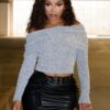 Jelena Off Shoulder Sweater Top