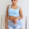 Peace Of Mind Tank Crop Top