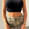 Sienna Ribbed Crop Top