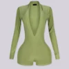 Kardashian Deep V Romper