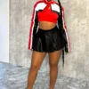Go With Everything Faux Leather Mini Skirt