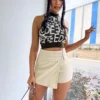 Roger Cargo Belted Skort