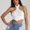 The Ocean Distressed Denim Shorts