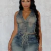 Anton Vintage Wash Sleeveless Top