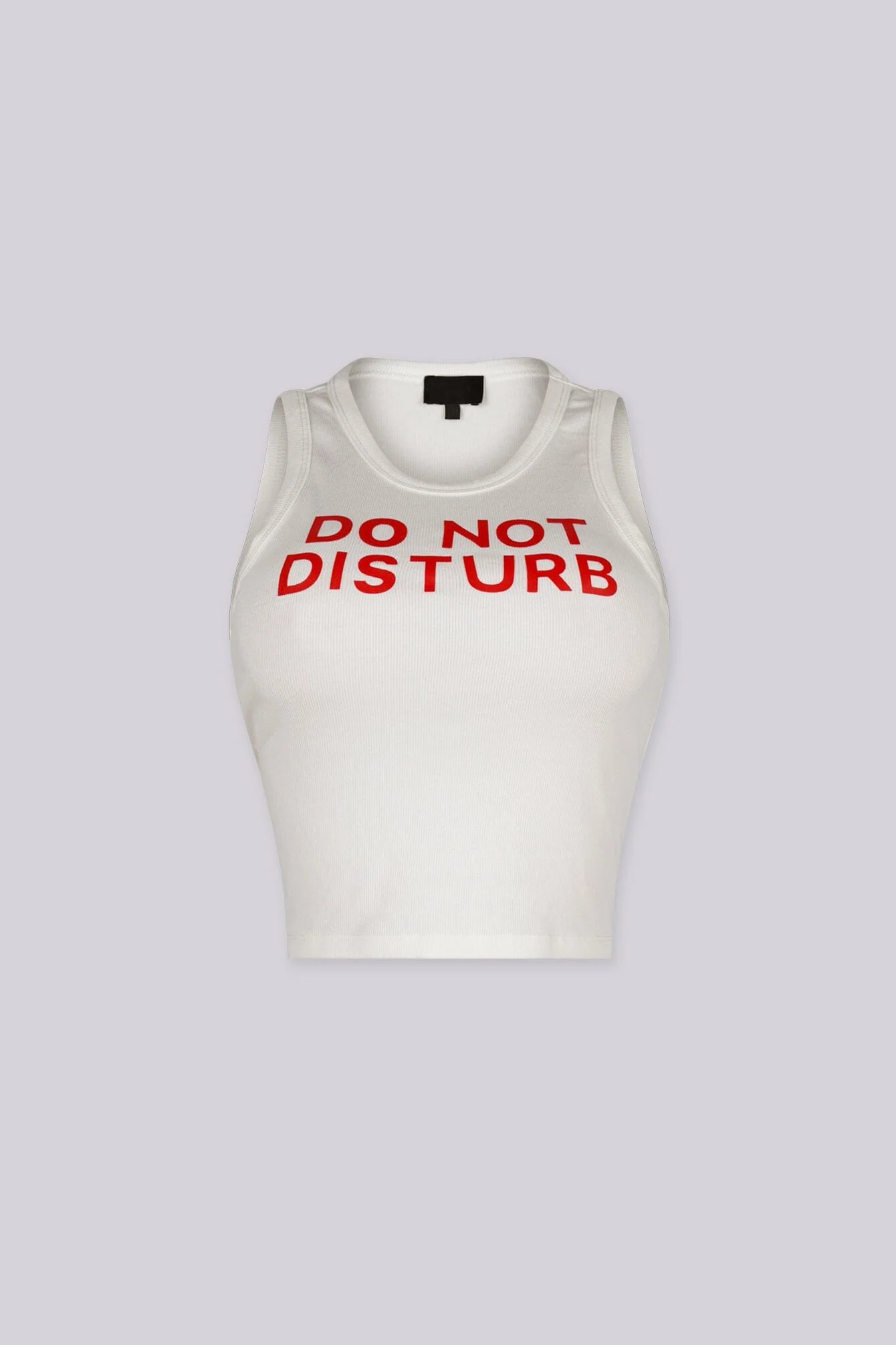 Do Not Disturb Ribbed Tank Top