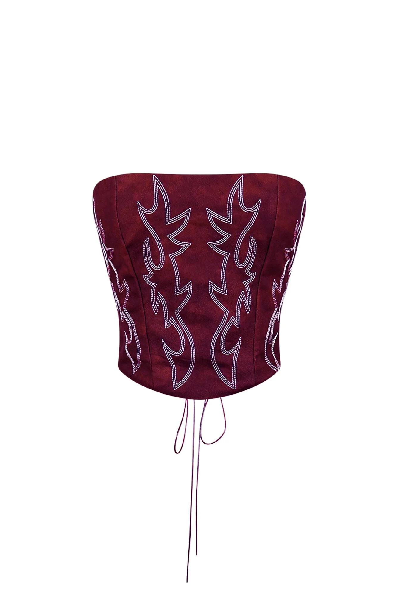 Call Me Again PU Western Corset Top 5 Call Me Again PU Western Corset Top