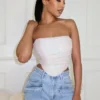 Big Spender Sequin Corset Top