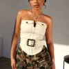 Vanilla Cargo Tube Top