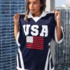 Patriot Mesh Collared Jersey Top 7 Patriot Mesh Collared Jersey Top