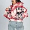 Rule The Streets Fuzzy Cropped Jacket